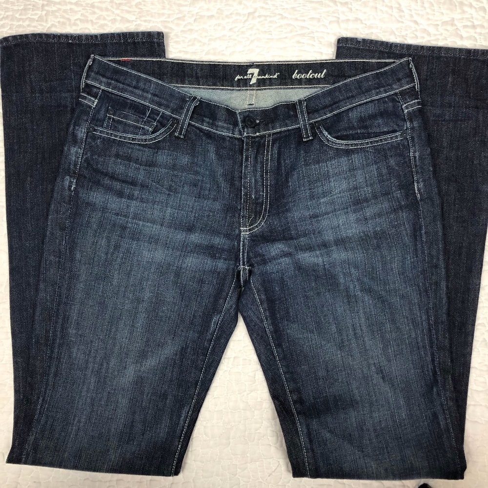 7 For All Mankind Dark Wash Jeans